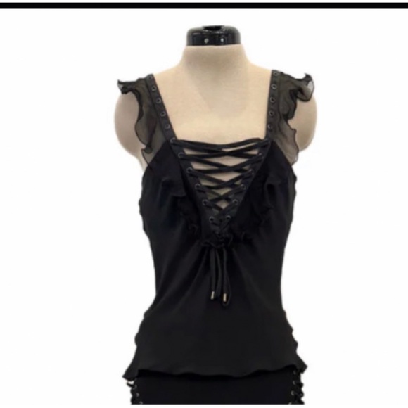 SOLD  Dior by John Galliano rare pants it also has a top which is not listed - Picture 9 of 13